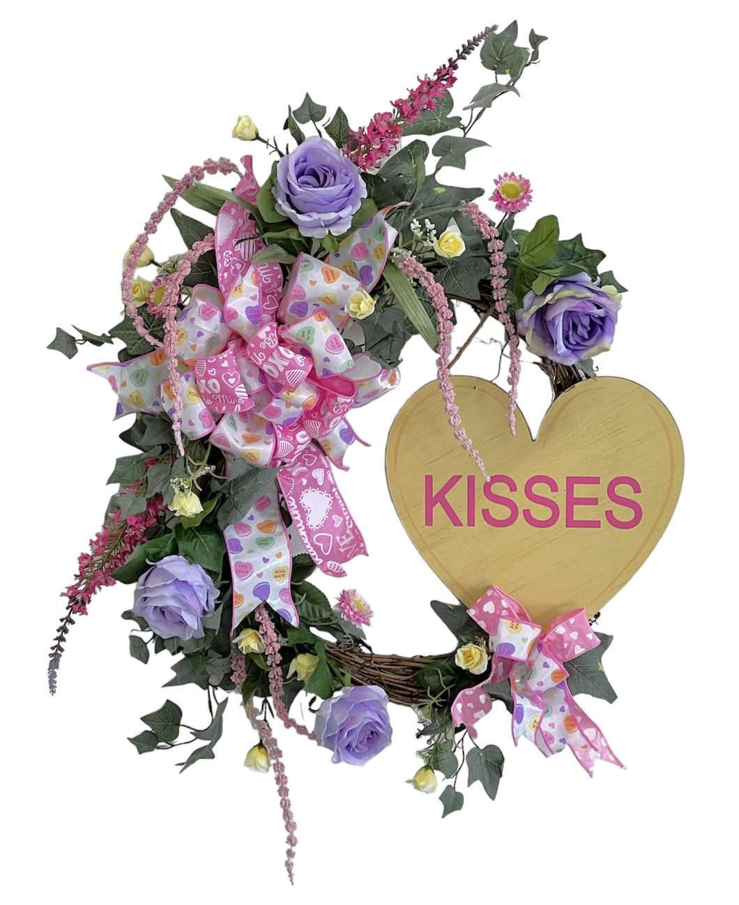 Kisses Wreath/VAL107 - April's Garden