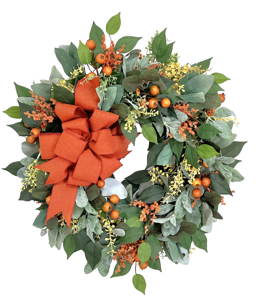 Simple Early Autumn Wreath/IS43