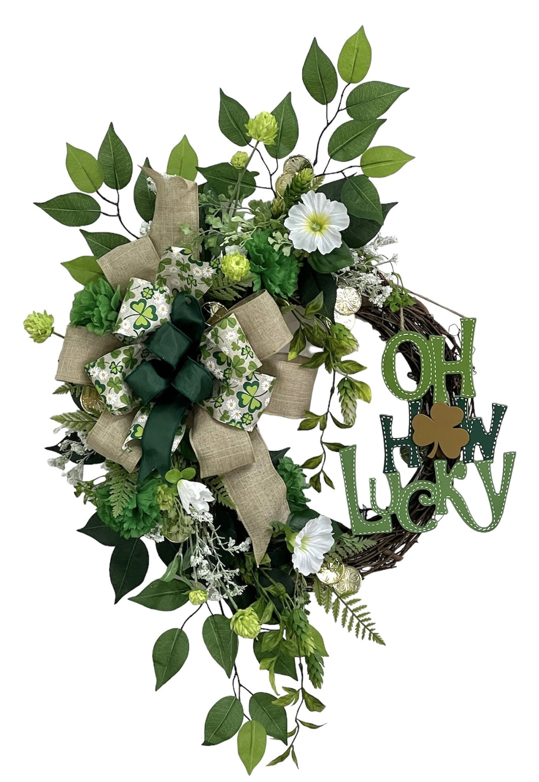 Oh How Lucky Wreath/STP03 - April's Garden