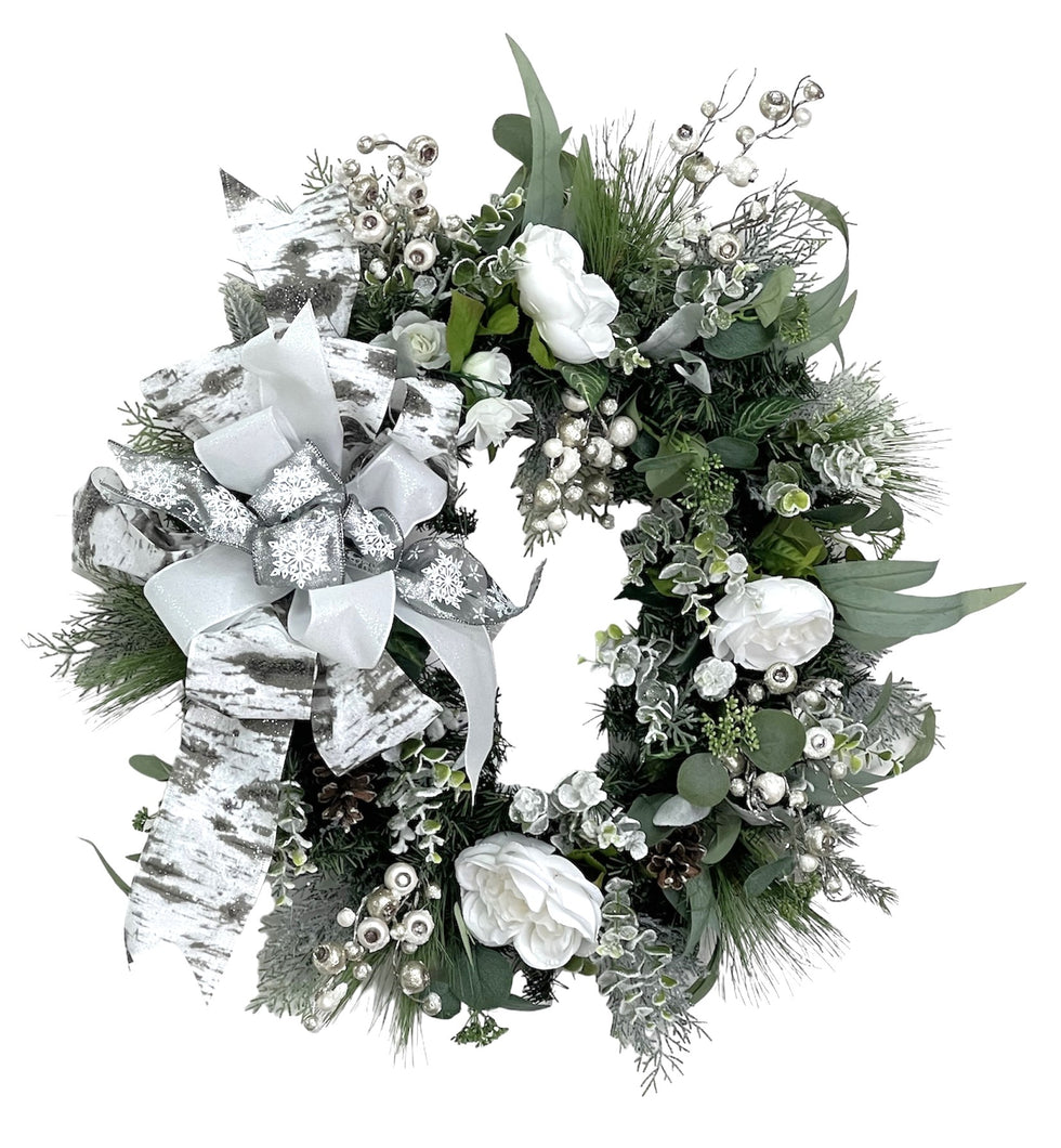 Winter Wonderland Wreath/TRANS190 - April's Garden