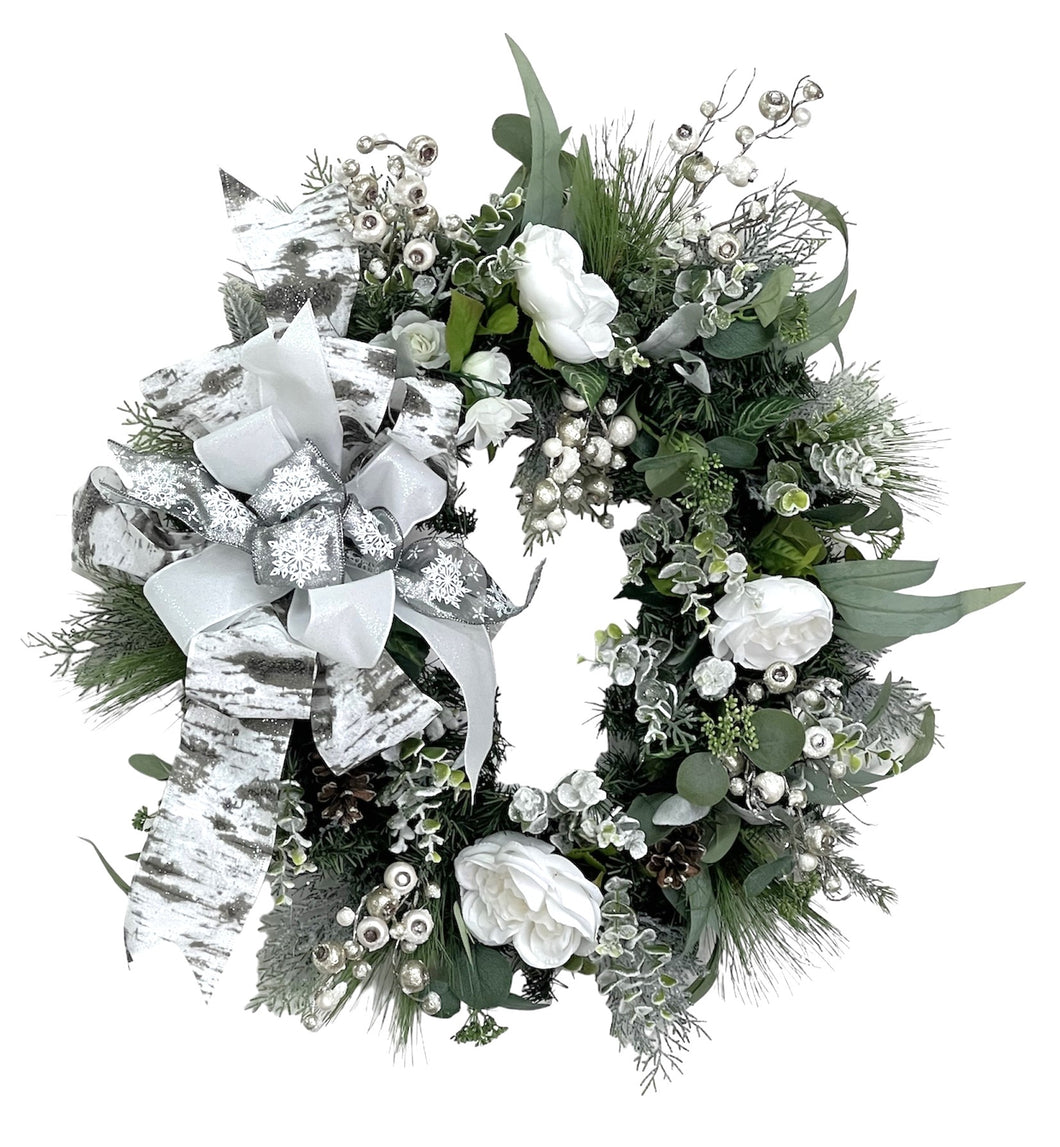 Winter Wonderland Wreath/TRANS190 - April's Garden