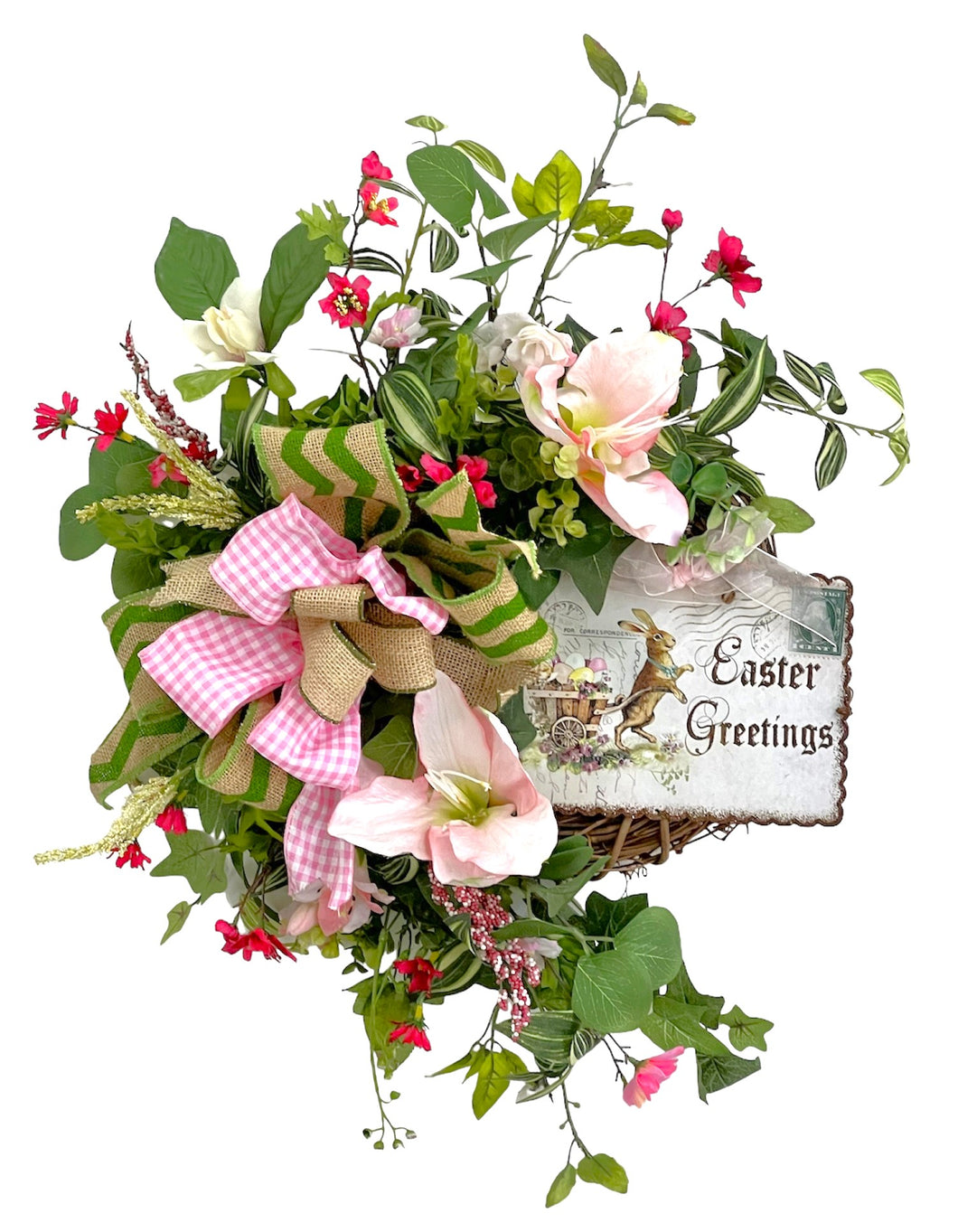 Easter Greeting With A Touch of Pink/VAL102