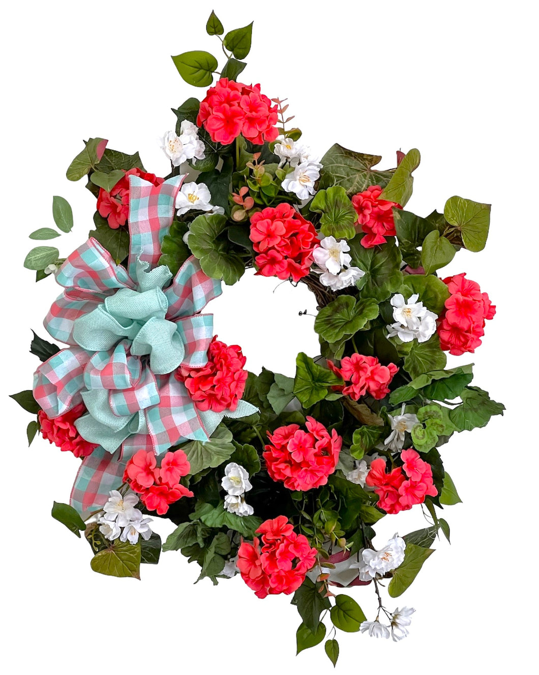 Geranium Everyday Wreath/VER199